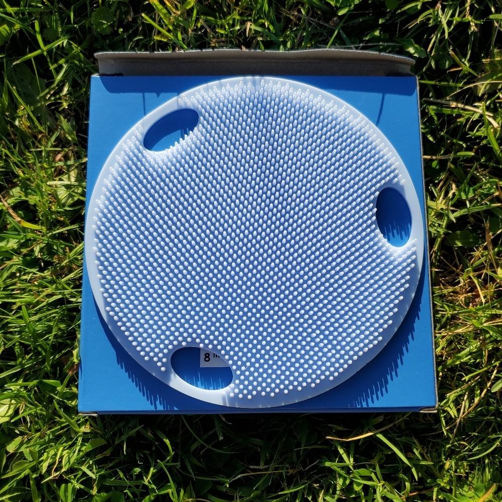 Kayo Body Scrubber in Light Blue